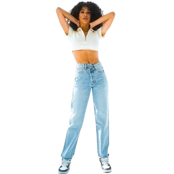 Revice 90s Baby Joey Wash Jeans, 31, stonewashed, bohemian, festival, hippie - Picture 1 of 11